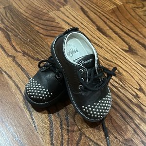 Primigi toddler black dress shoes
